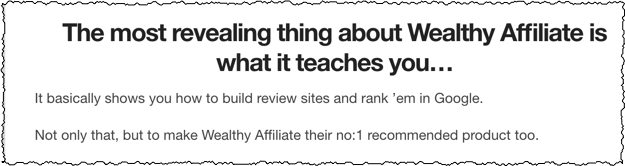 wealthy affiliate reviews number 1