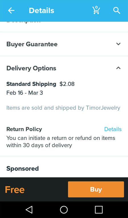 Wish Shipping Costs