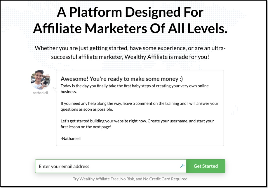 Sign Up To Wealthy Affiliate