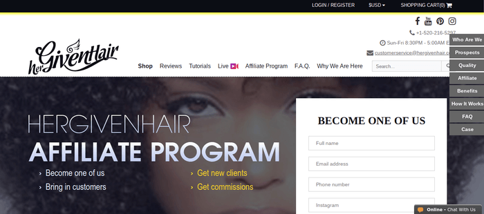 Hergivenhair-Affiliate-Program