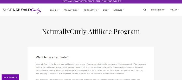 NaturallyCurly-Affiliate-Program