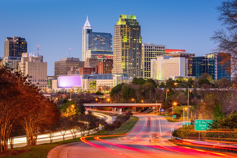 long exposure photo of city traffic. Traffic is an important part of a website sale!