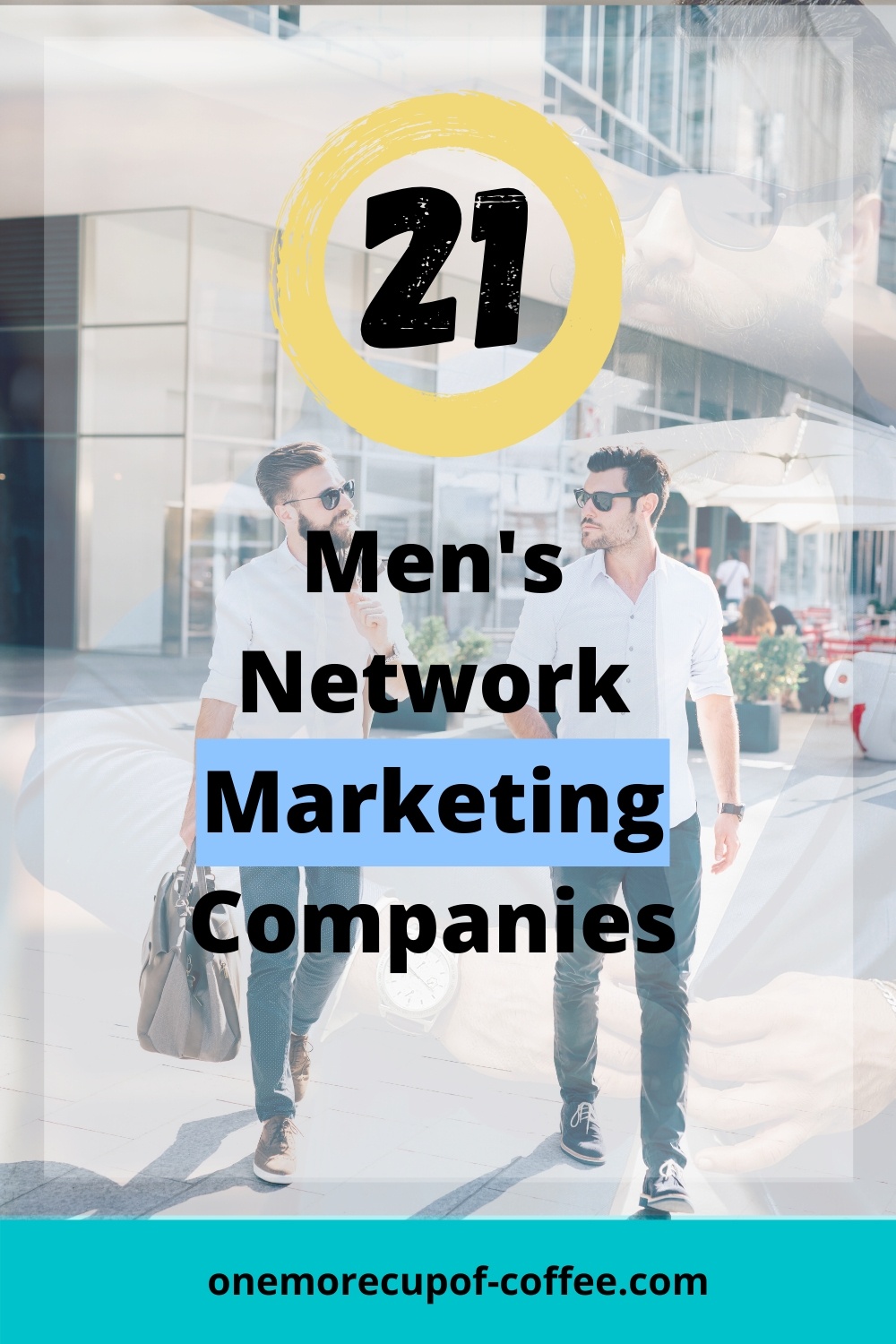 Two men in suits to represent Men's Network Marketing Companies