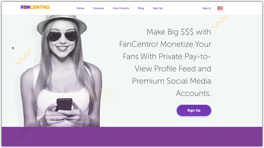 fancentro premium social media accounts