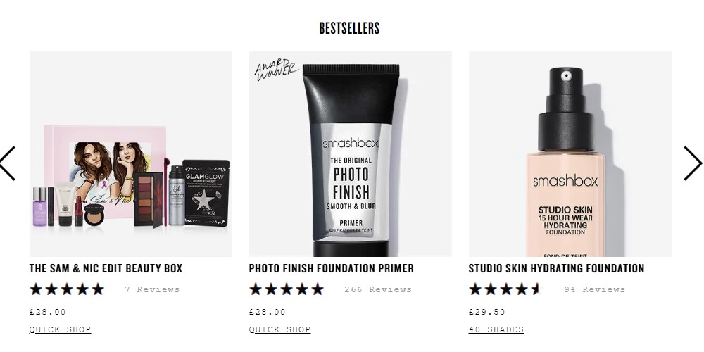 smashbox homepage