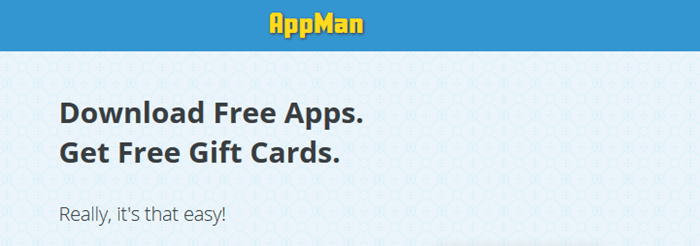 AppMan Website Screenshot