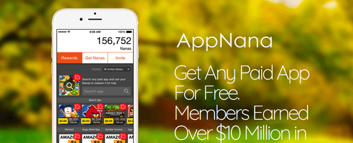 AppNana Website Screenshot