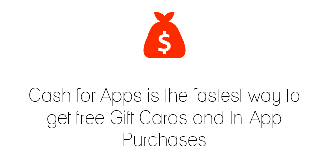 Cash for Apps Website Screenshot