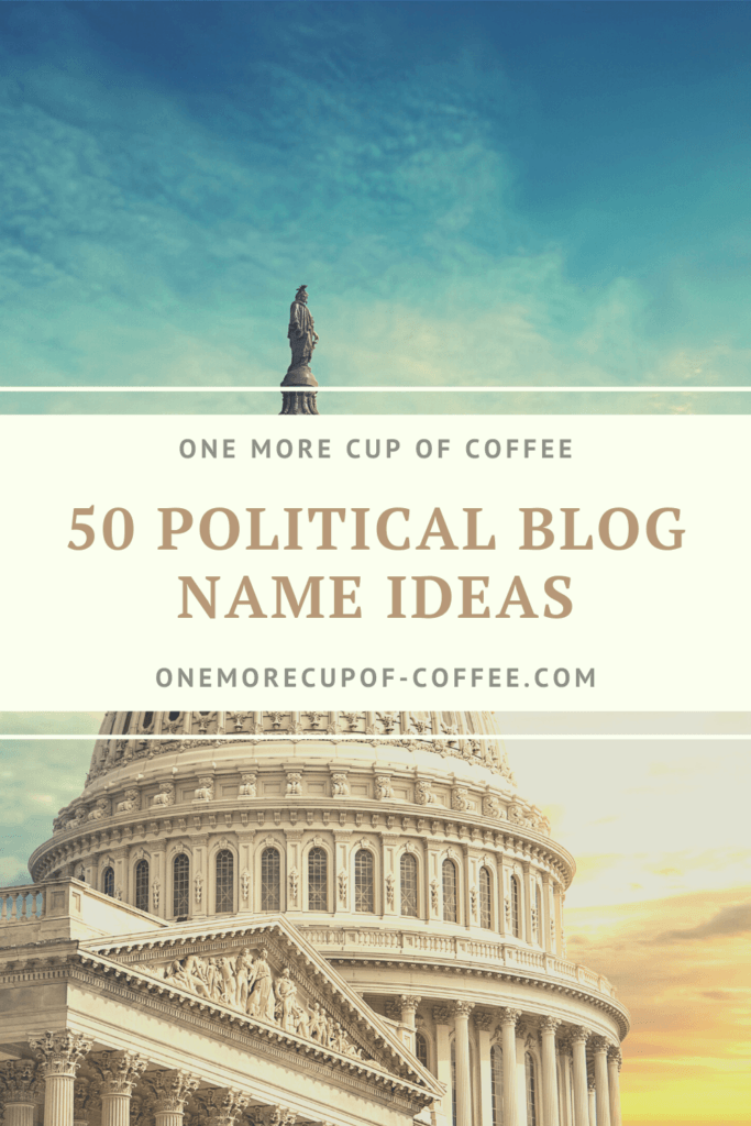 political blog name ideas