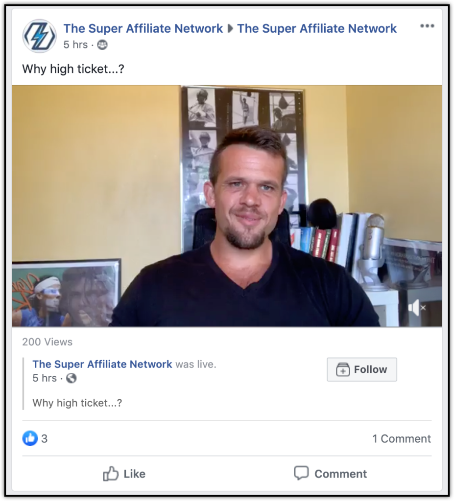 super affiliate network high ticket