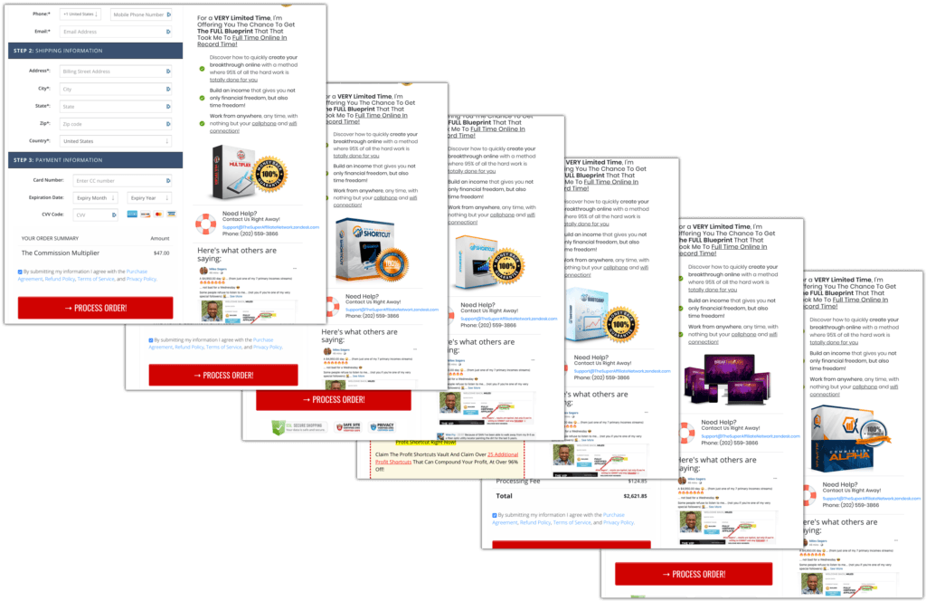 the super affiliate network full list of products