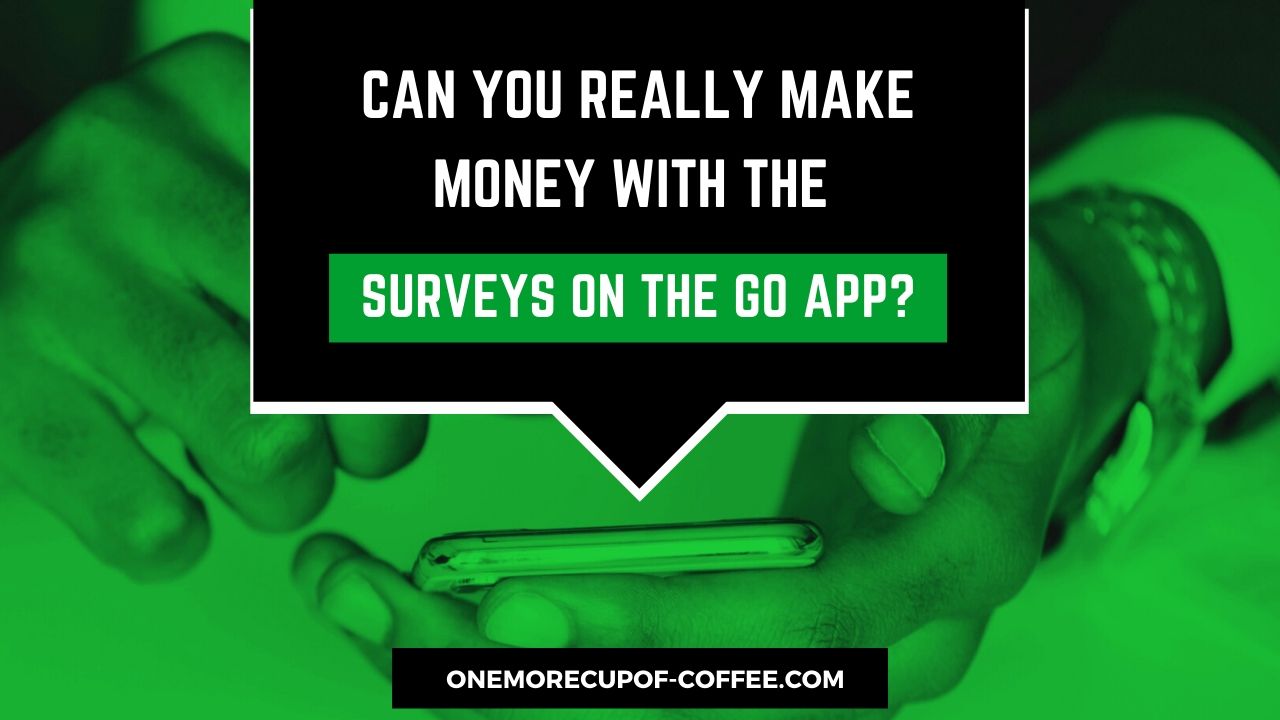 Can You Really Make Money With The Surveys On The Go App? One More