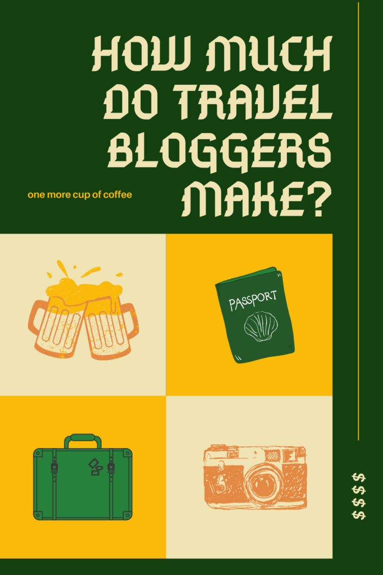 How Much Do Travel Bloggers Make One More Cup Of Coffee