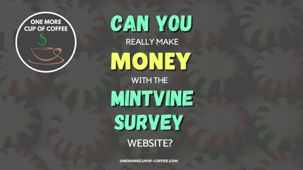 Make Money With The MintVine Survey Website Featured IMage