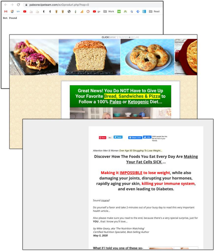 clickbank cooking products