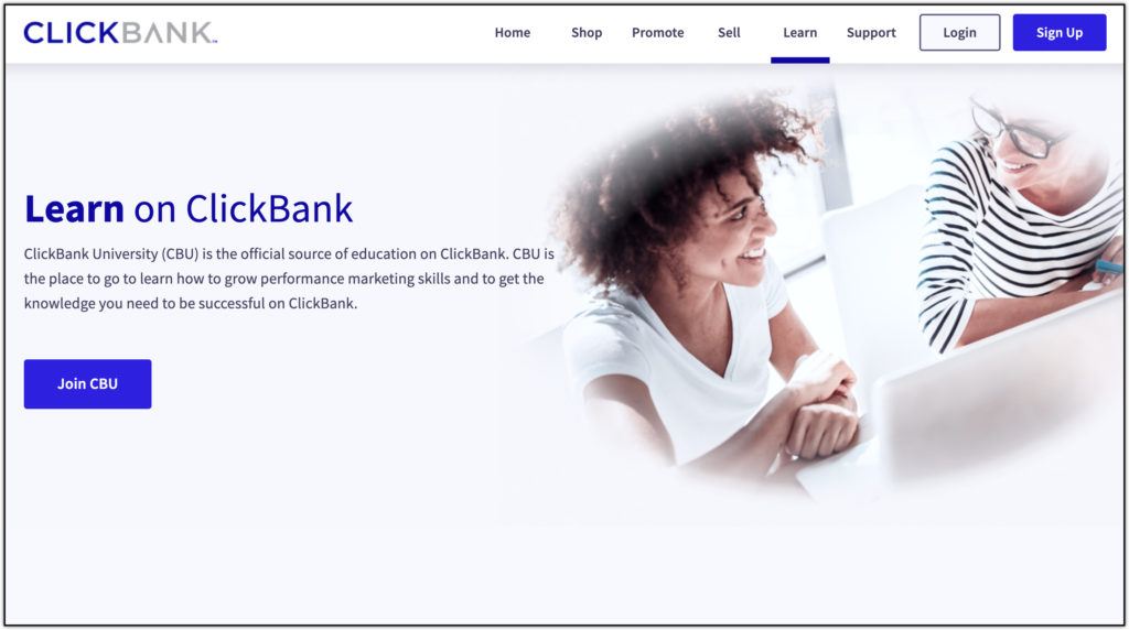 clickbank univeristy screenshot