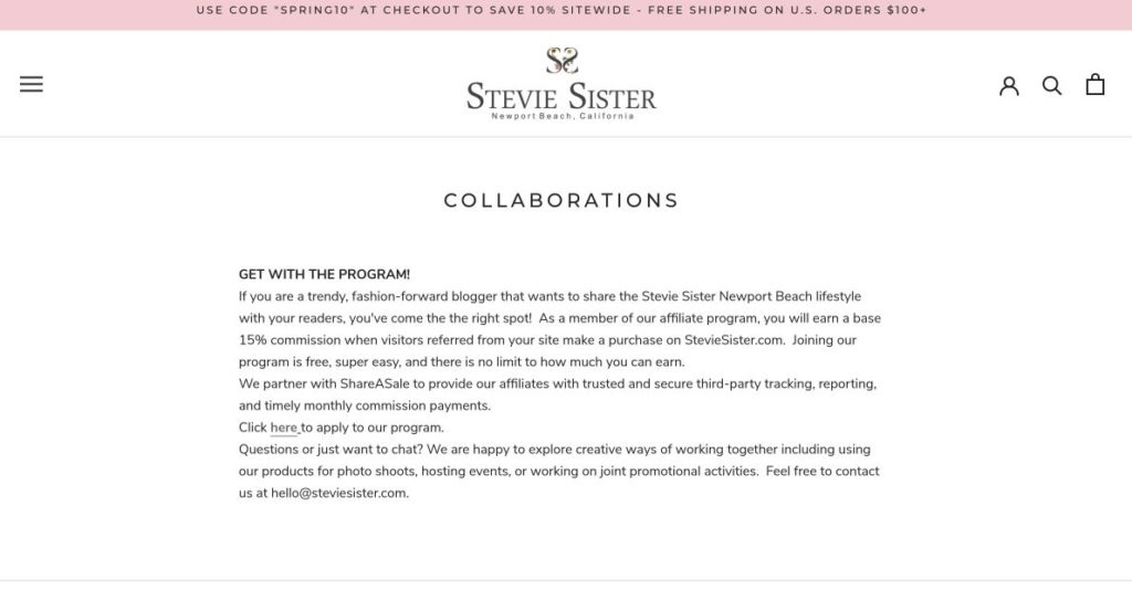 stevie sister collaborations screenshot 