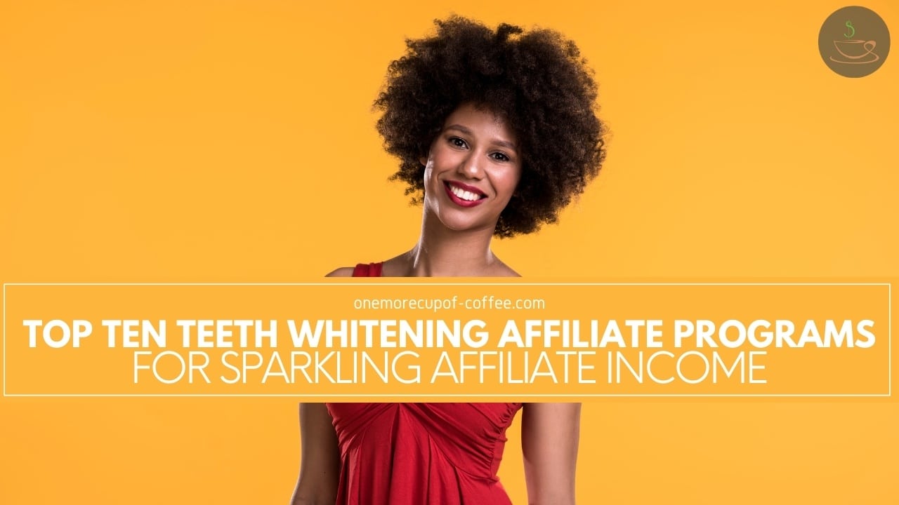 Top Ten Teeth Whitening Affiliate Programs For Sparkling Affiliate