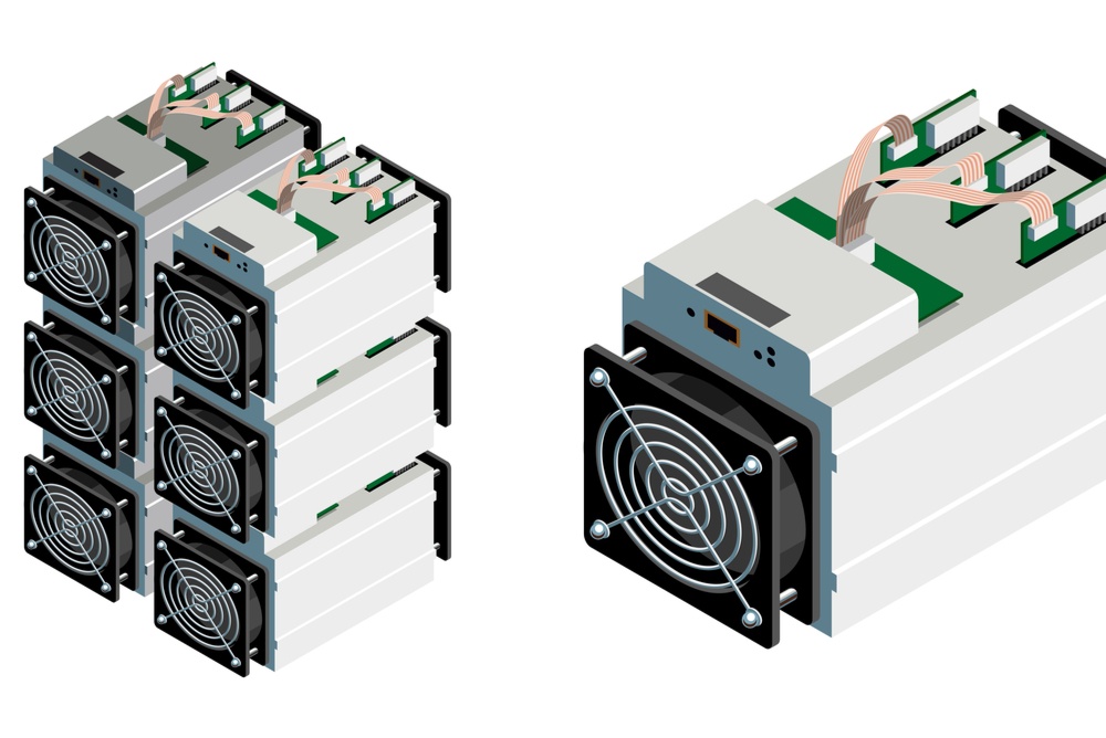 ASIC Bitcoin Miner Stacked and Solo Miner (1)