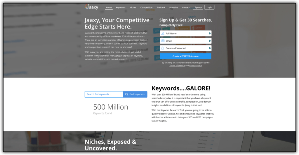 Jaaxy Keyword Research Review